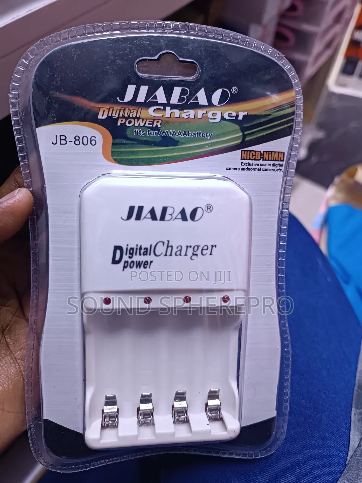 Jibao Aa / Aaa Batteries Charger