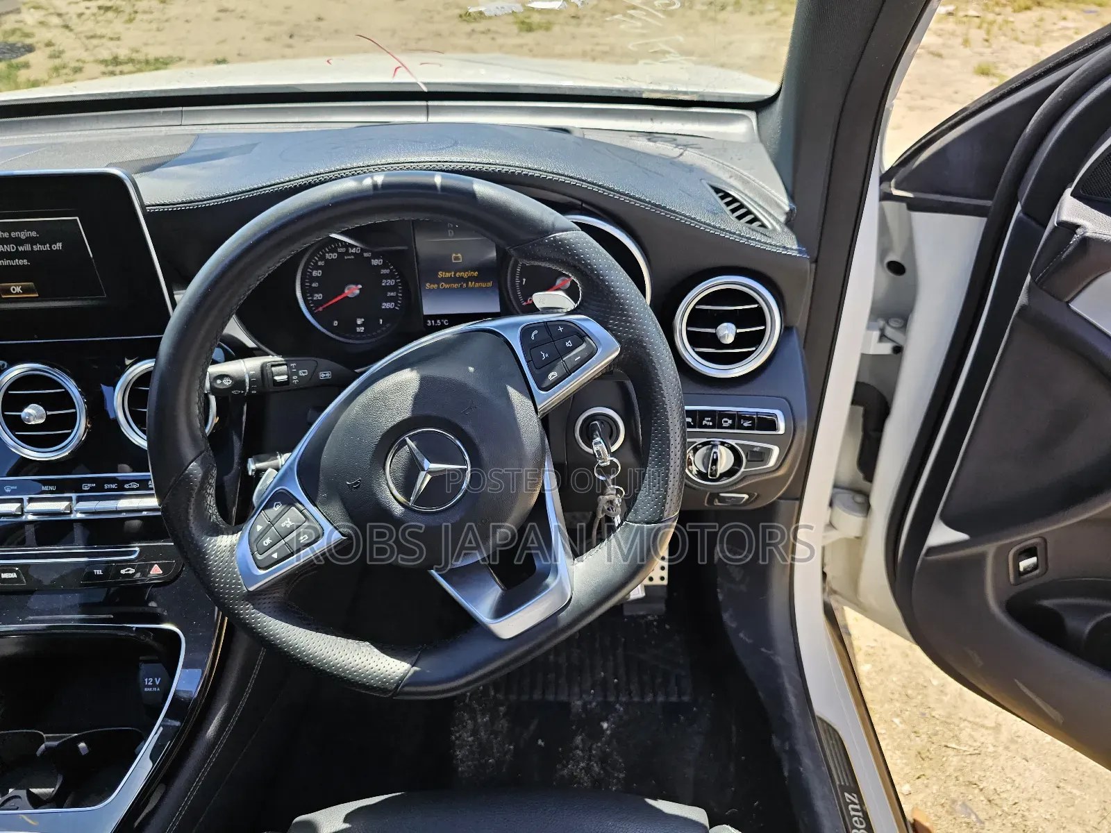 Mercedes-Benz GLC-Class 2018 Off white