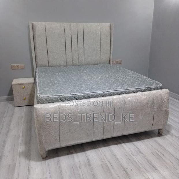 In Style 6 by 6 Ft Bed With Side Drawers