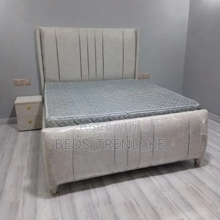 In Style 6 by 6 Ft Bed With Side Drawers