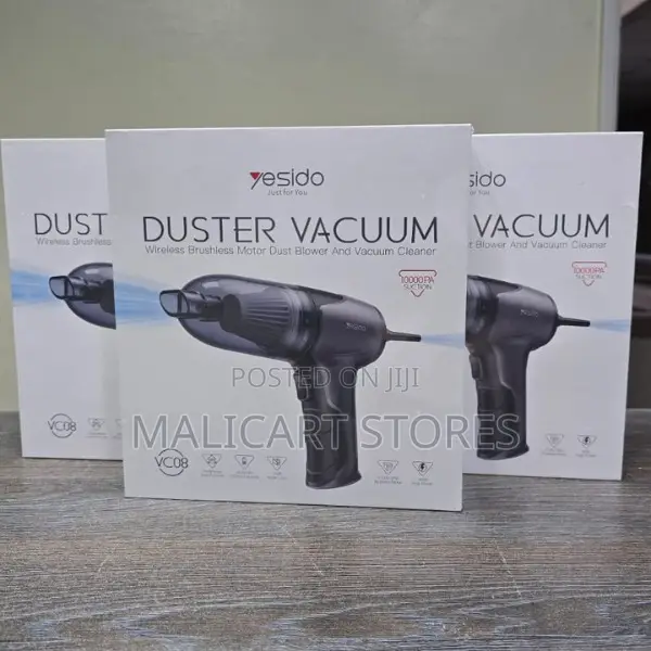 Yesido Vc08 Blowing and Suction 2-in-1 Car Vacuum Cleaner