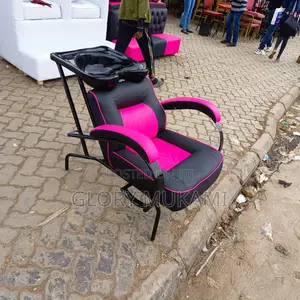 Pink Salon Sink Chair