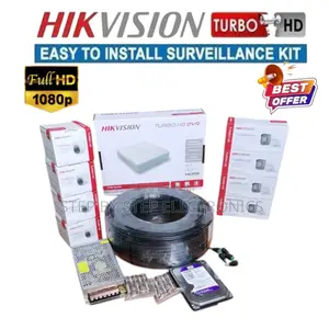 8 Hikvision 1080p Full Hd 2mp CCTV Cameras Complete System Kit Package