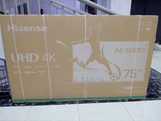 Hisense 75" Ultra Hd A6 Tv Frameless - main view
