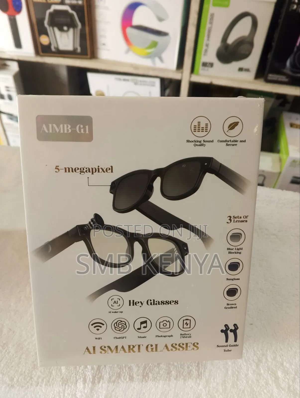 Smart Audio Sunglasses With Bluetooth Connectivity