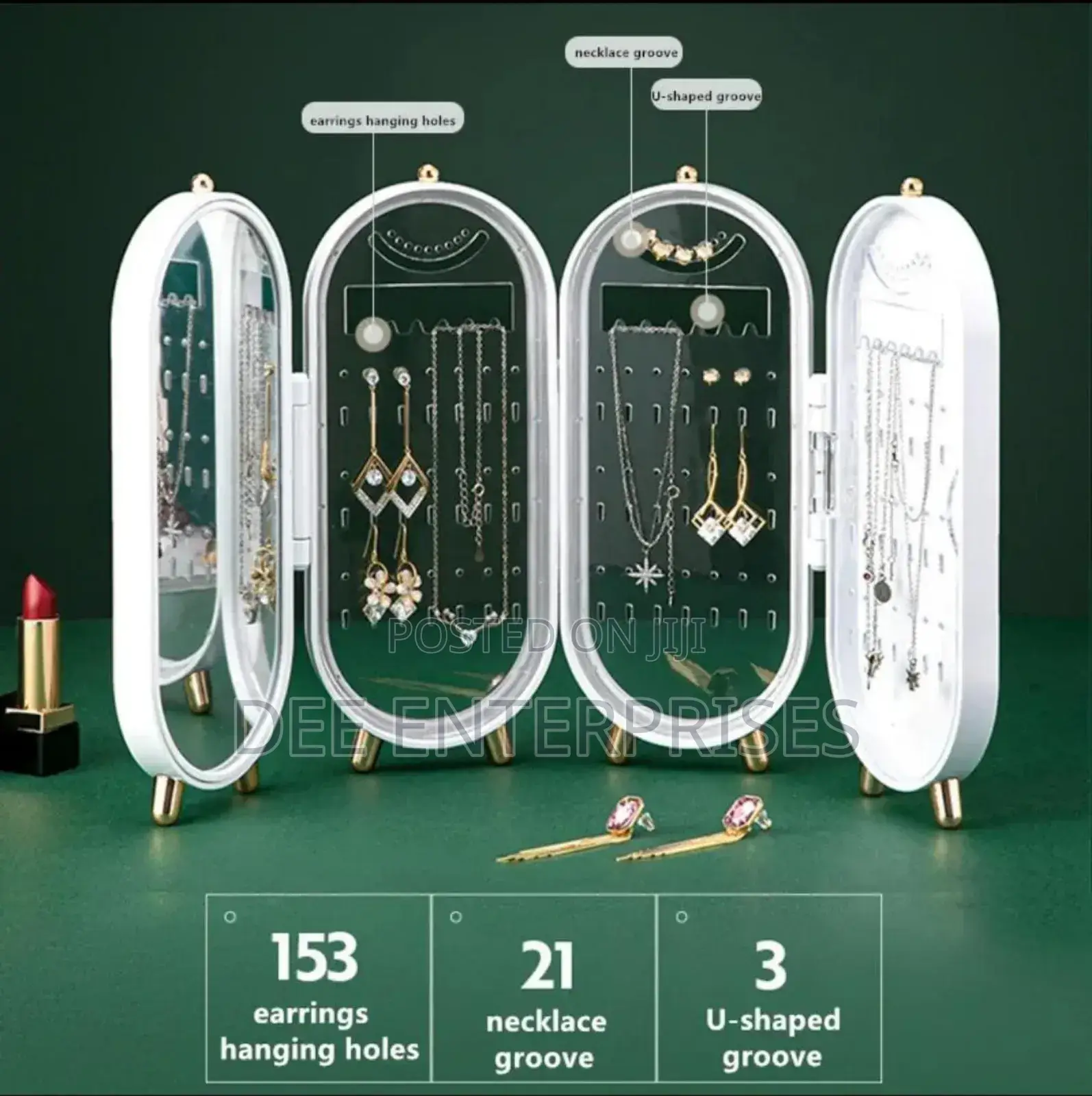 Foldable Unique Exquisite Vintage Retro Jewelry Display Rack