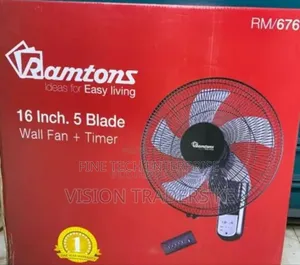 Ramtons 16 Inches Wall Fan 5 Blades