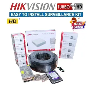 High Performance 8 Hikvision 1080p Full Hd CCTV Cameras Complete Kit
