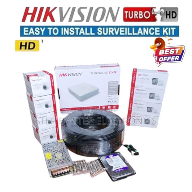 High Performance 8 Hikvision 1080p Full Hd CCTV Cameras Complete Kit