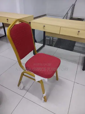 Stackable Conference Red Seat