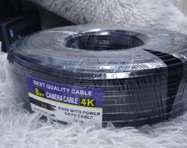Rg59 Coaxial Cable With Power 200meter