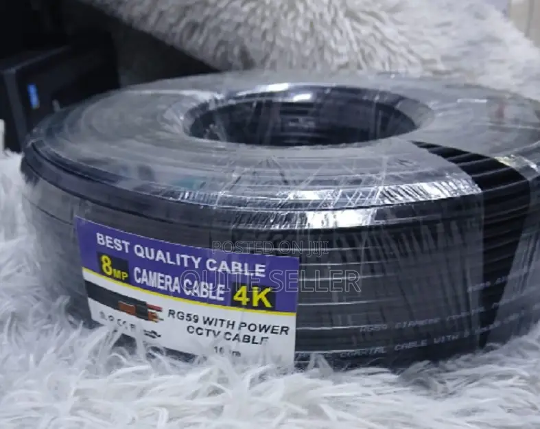 Rg59 Coaxial Cable With Power 200meter