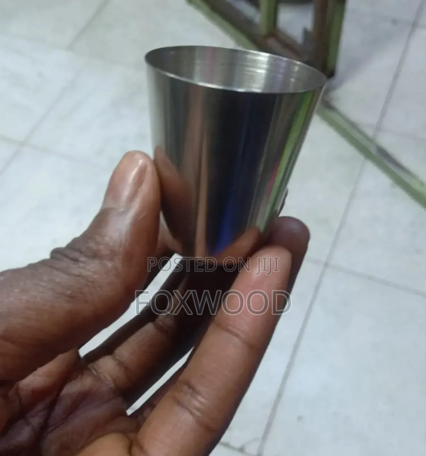 Stainless Steel Tot Glass 30ml 6pcs