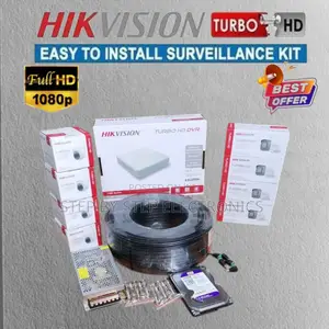 Weatherproof 8 Hikvision 1080p Full Hd CCTV Cameras Complete System
