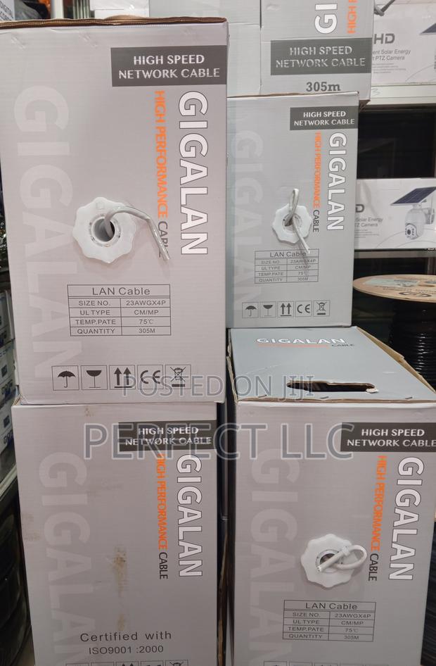 Indoor Cat 6 Gigalan Cable 305m - main view