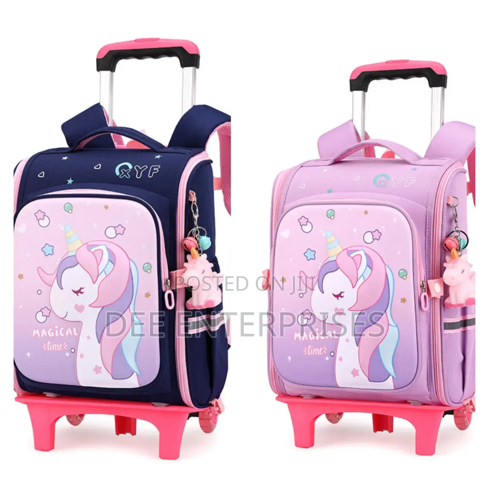 Rolling Trolley Kids School Bag