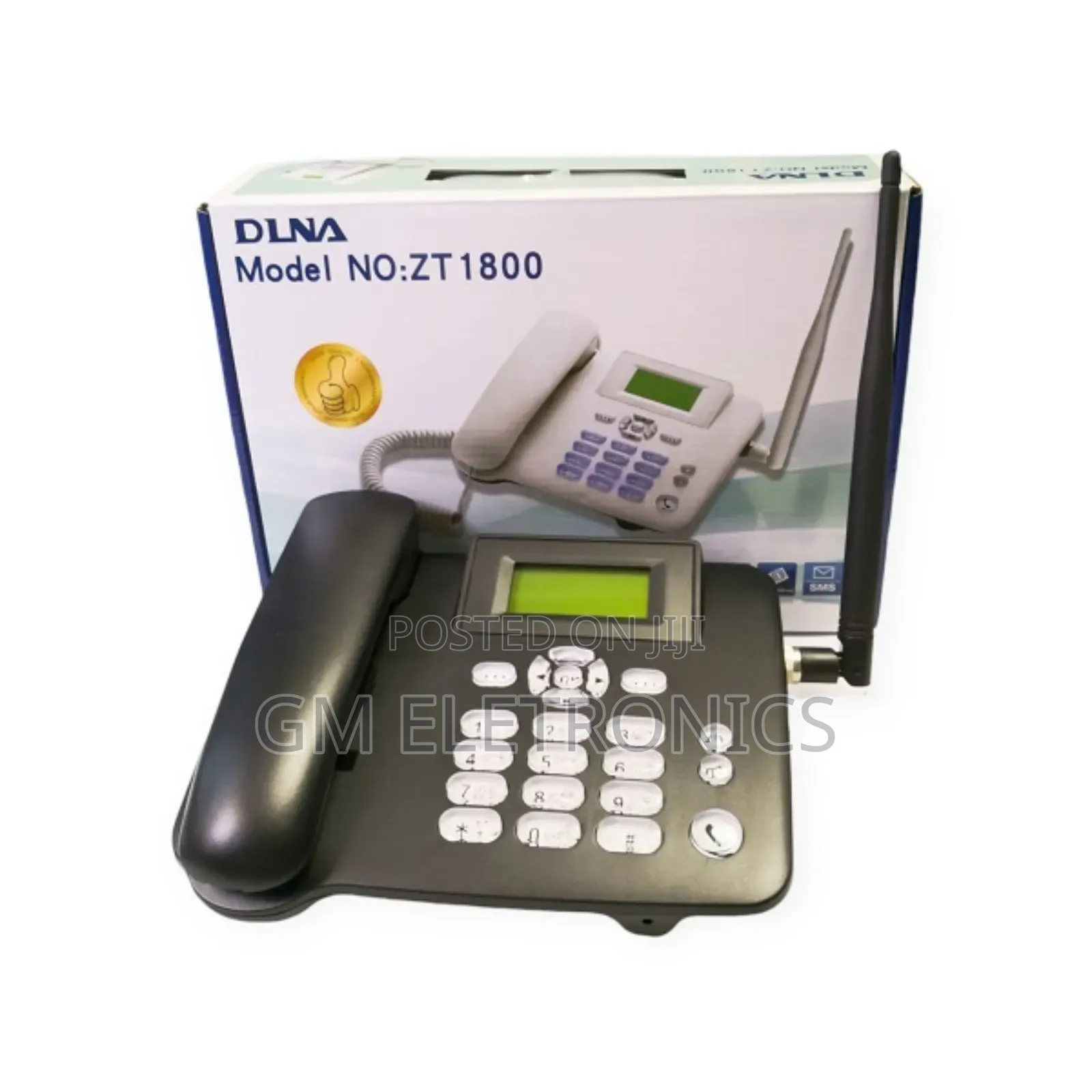 Original Dual Sim Card Slot(Universal) Wireless Rechargeable Telephone