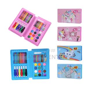 Kids Art Set, 42 Pieces Drawing Painting Kit With Case
