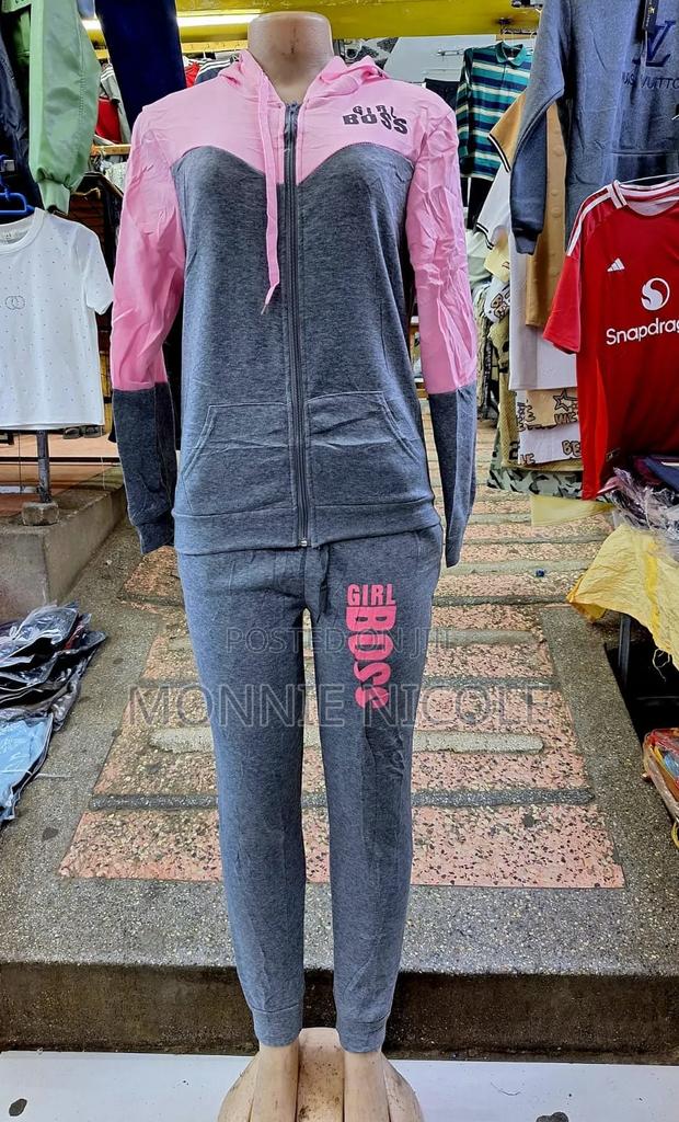 Warm Pink Tracksuit - thumbnail 3