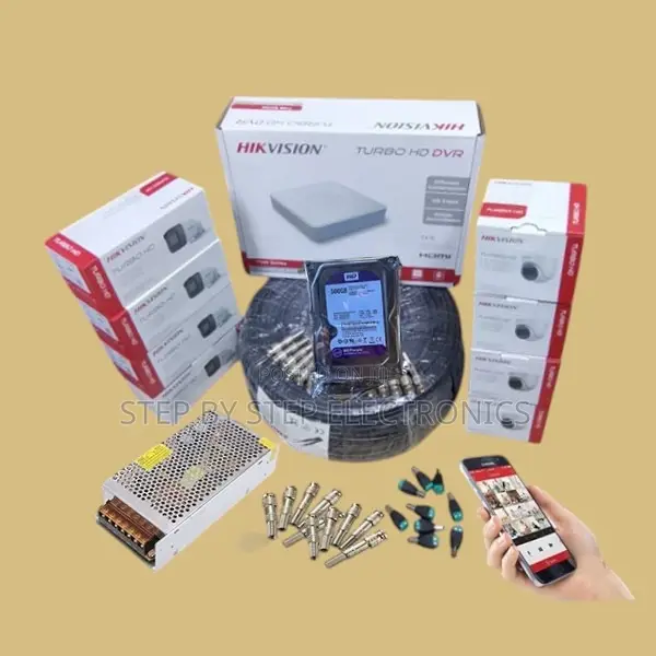 8 Hikvision 1080p Full Hd Resolution CCTV Cameras Complete Kit