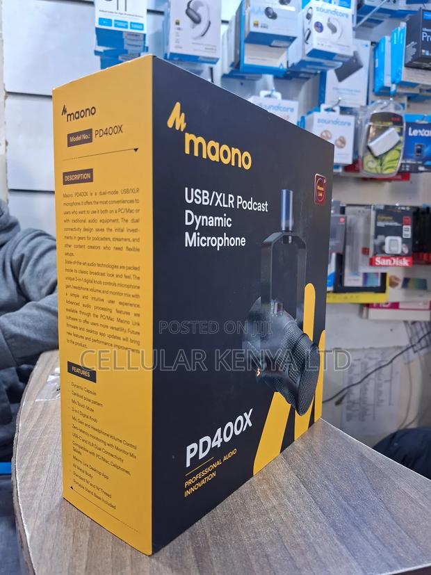 Maono Pd400x Usb/XLR Dynamic Microphone - thumbnail 2