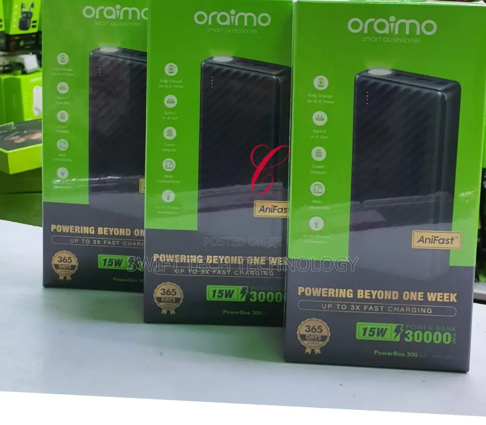 Power Bank 30,000amh Fast Charger Power Bank
