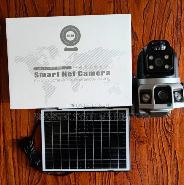 Dual Lens Solar Cameras 4g - main view