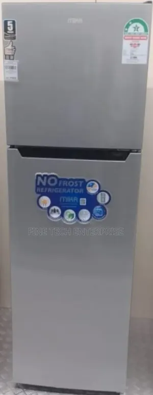 Mika 255 Litres Mrnf255lsd,No Frost Double Door Refrigerator