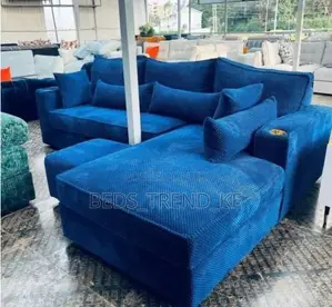 Exquisite 6 Seater Modern L Sofa With Pillows