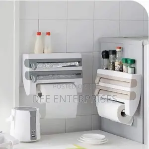 Big Size Tripple Paper Dispenser With Top Shelf