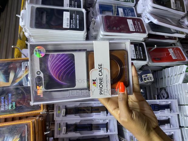 Vintyy Samsung Galaxy Z Flip 7 Leather Magsafe Case - main view