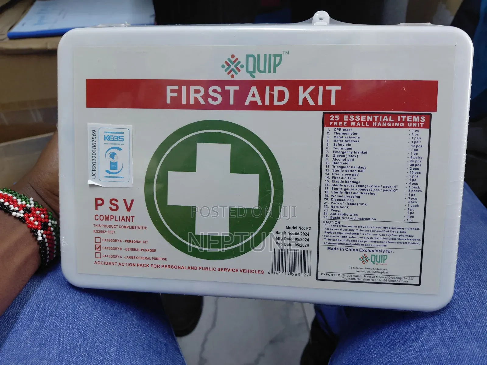 First Aid Kit...