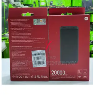 Power Bank 20,000amh Redmi 18watts