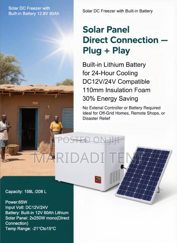 Solar Powered Freezers Complete Systems - main view