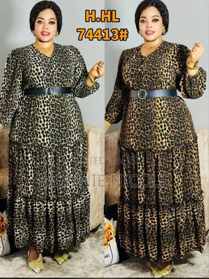 Quality Animal Print Maxi Dress