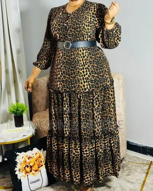 Quality Animal Print Maxi Dress