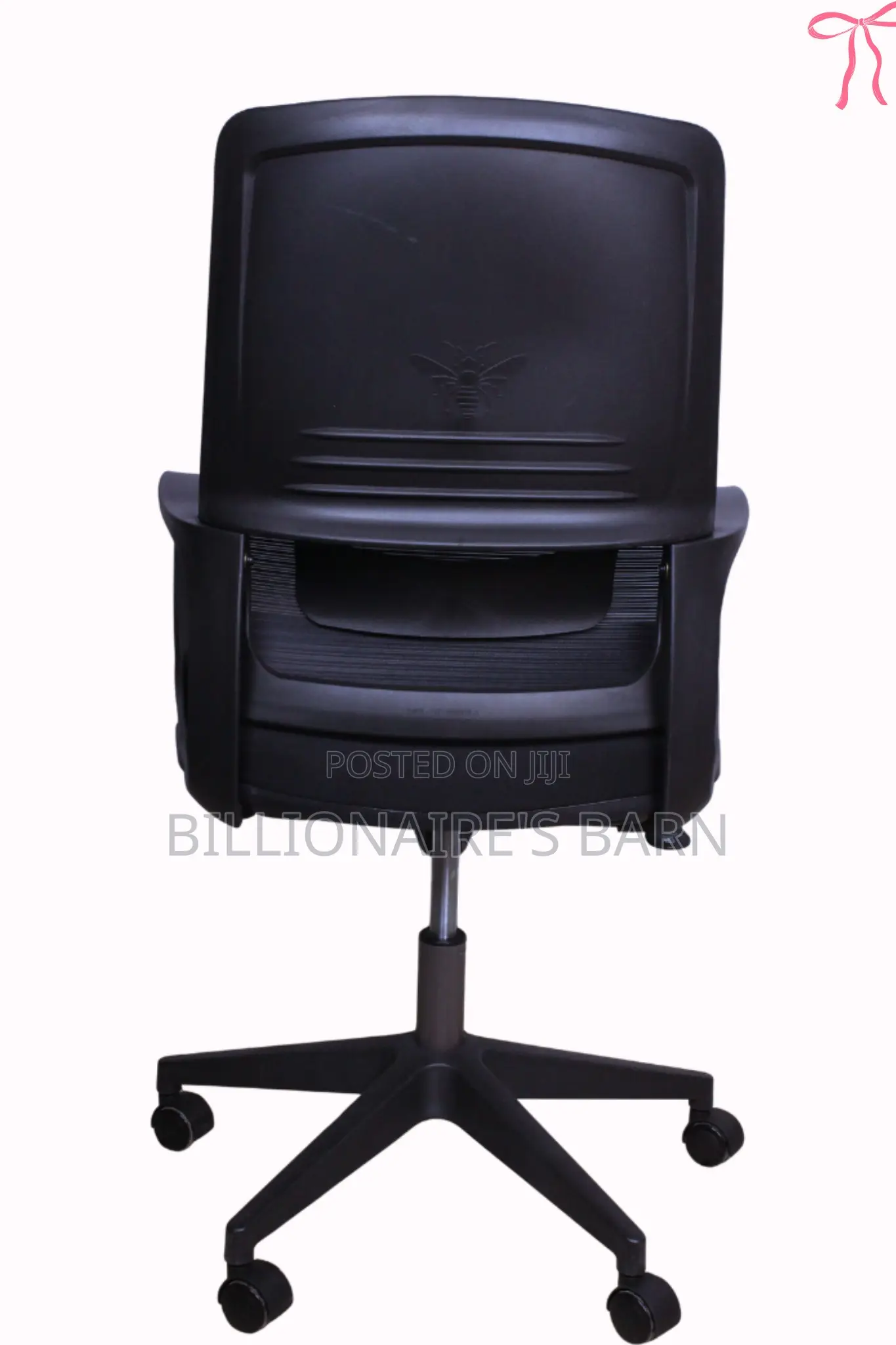 Office; Ergonomic Mid-Back Office Chair With Wheels Lumbar Support