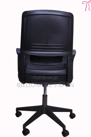 Office; Ergonomic Mid-Back Office Chair With Wheels Lumbar Support