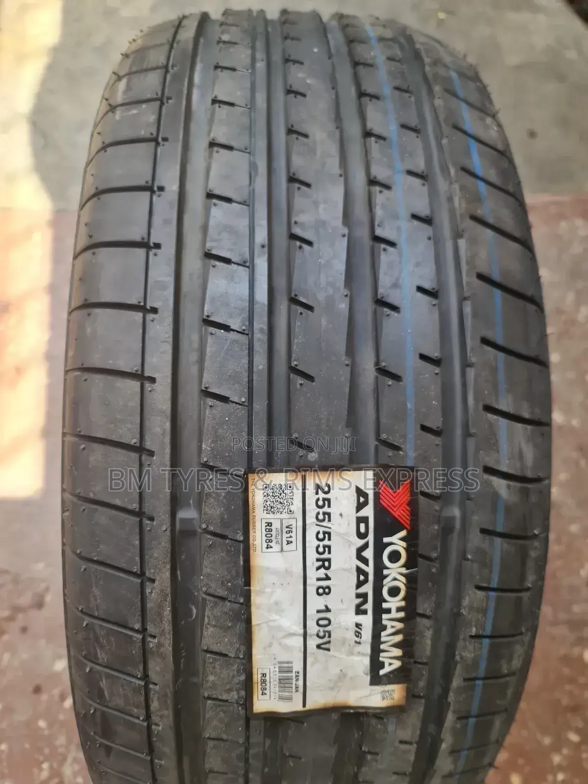255 /55 R18 Yokohama Tyres (Highway) Japan.