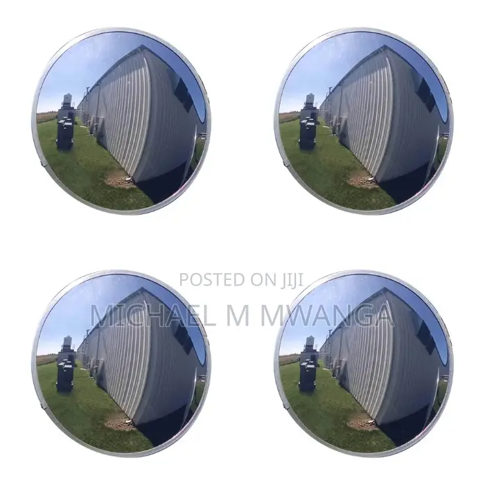 Crystal-Clear 80cm Convex Mirror Outdoor