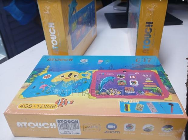 Kids Dual-Sim 5g Tablet Pc With Built-in Stand Silicone Case (Pink) - main view