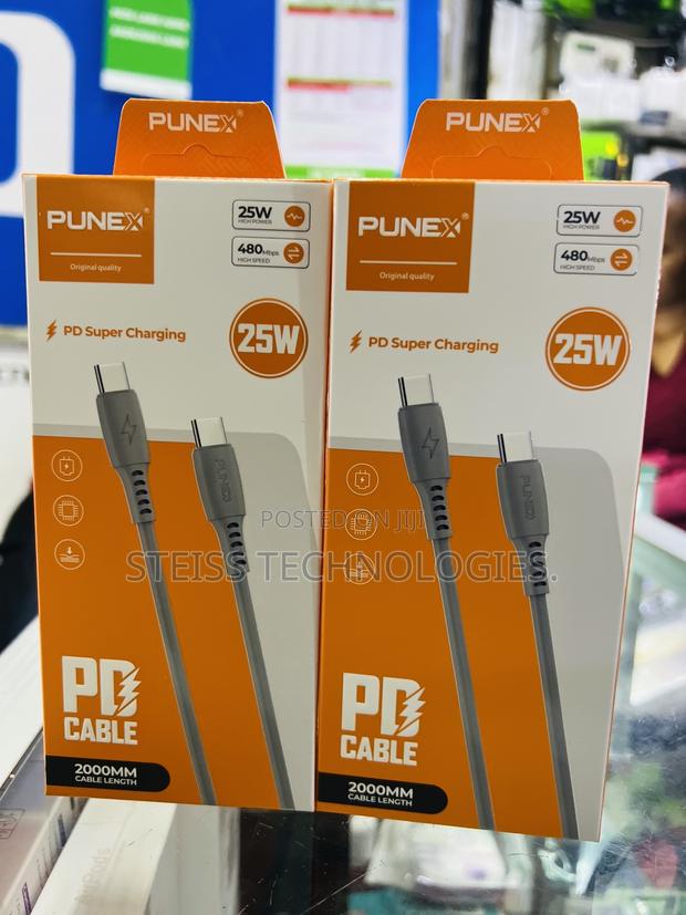 Punex 2metres Usb C to C Cables. - thumbnail 7