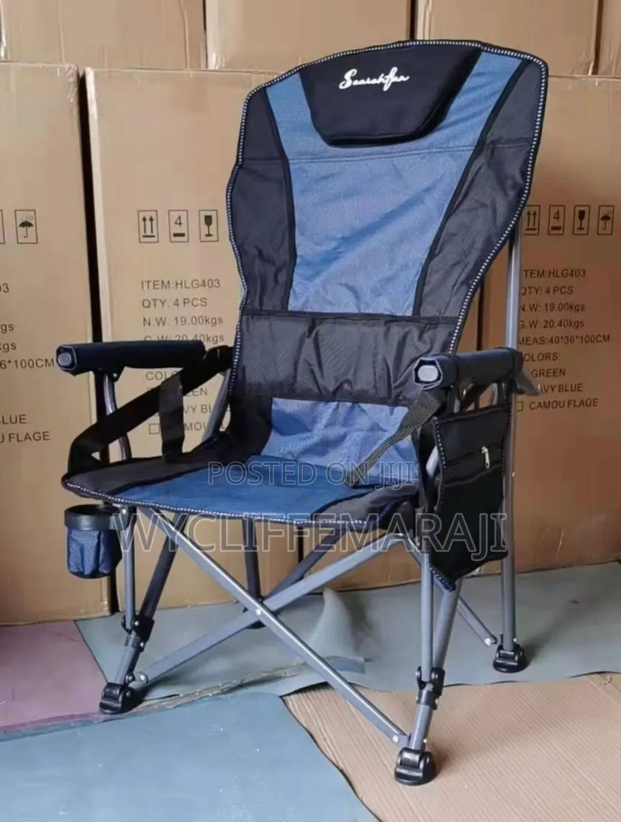 Foldable Heavy Duty Camping Chair