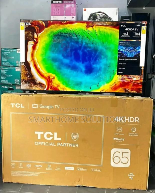 TCL 65” V6c Google Uhd (2025) Frameless With Bluetooth65 V6c - main view