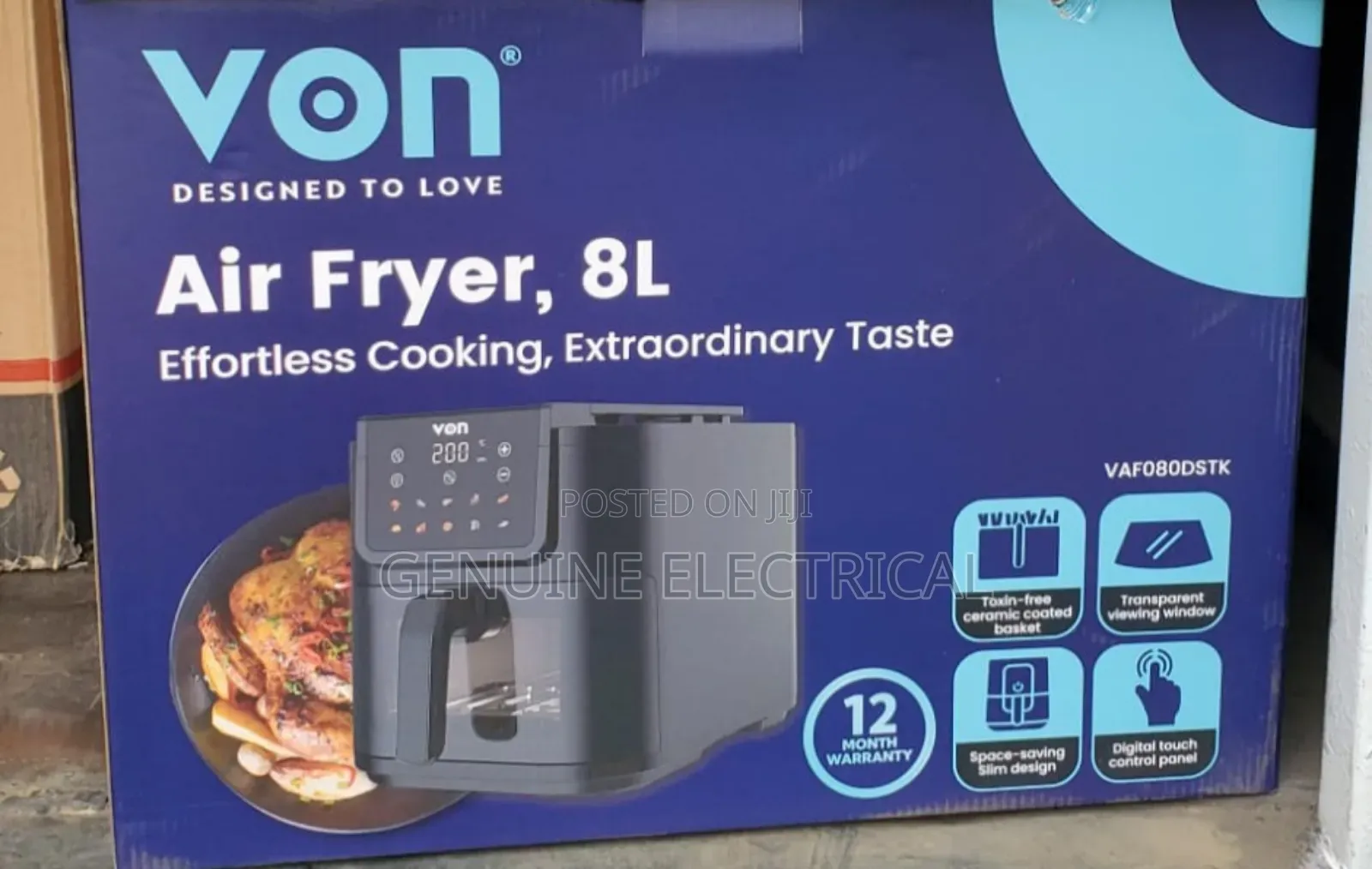 Von 8litres Air Fryer
