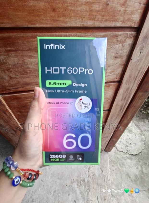 New Infinix Hot 60 128 GB Black