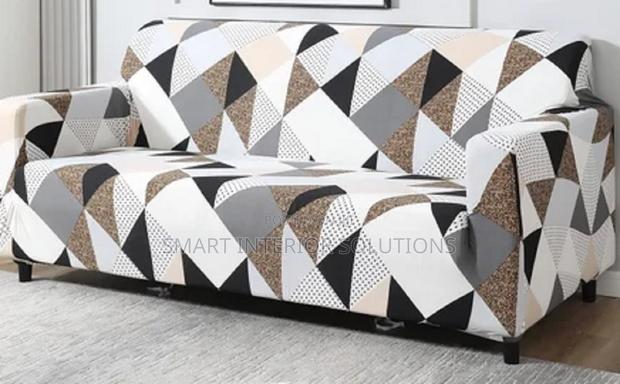 New Strechable Printed Sofa Cover - main view