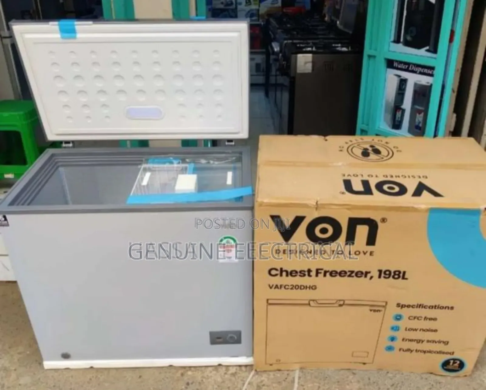 Von 198litres Chest Freezer