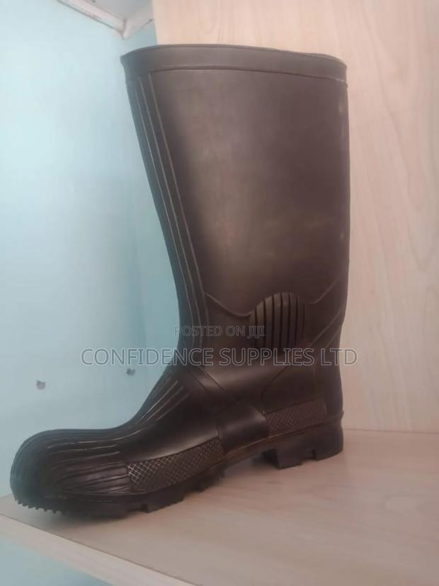 Heavy Duty Gumboots Black