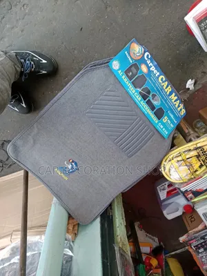 5pcs Woolen Grey Mats